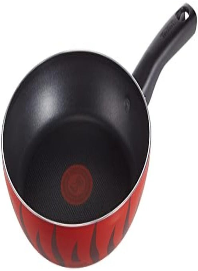 AKDC Tefal Frying Pan, G6 Tempo Flame 20 Cm Frypan, Non-Stick With Thermo Spot| Red, Aluminium, 2 Years Warranty, C3040283  - Image 1