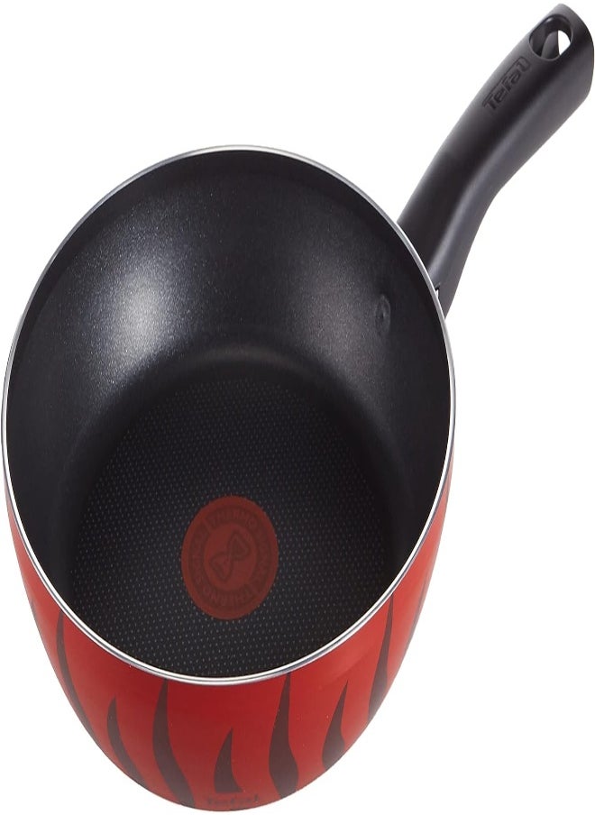 AKDC Tefal Frying Pan, G6 Tempo Flame 20 Cm Frypan, Non-Stick With Thermo Spot| Red, Aluminium, 2 Years Warranty, C3040283  - Image 4