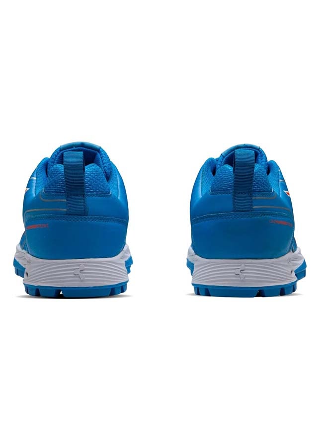 HUNDRED PitchForce Cricket Shoes - Blue/Orange/White - Image 3