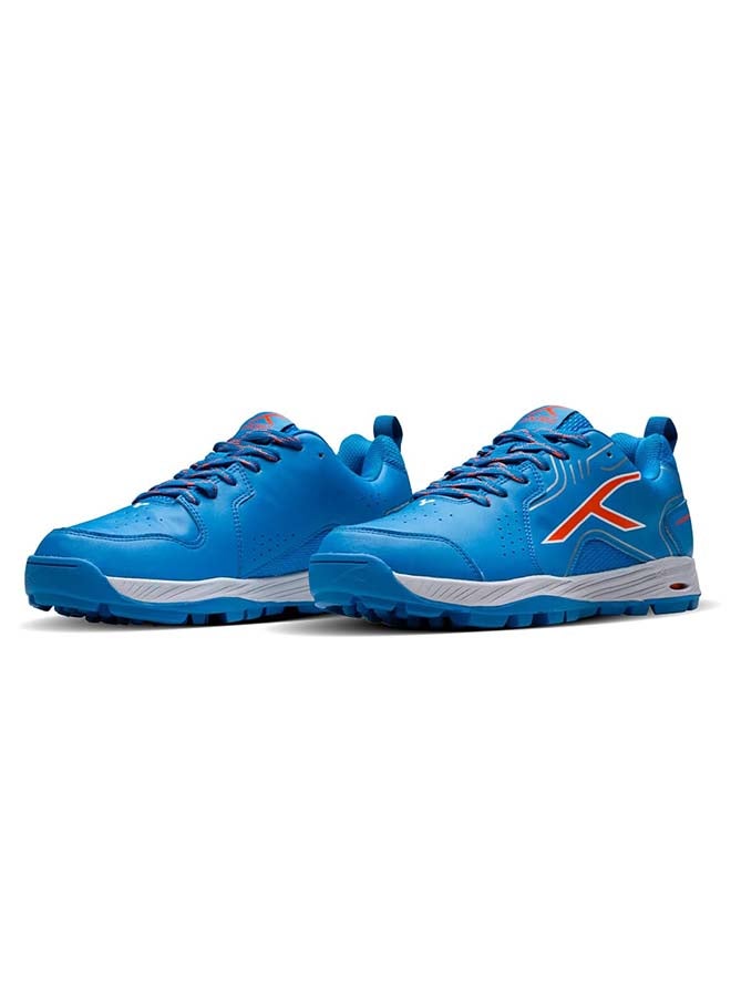 HUNDRED PitchForce Cricket Shoes - Blue/Orange/White - Image 5