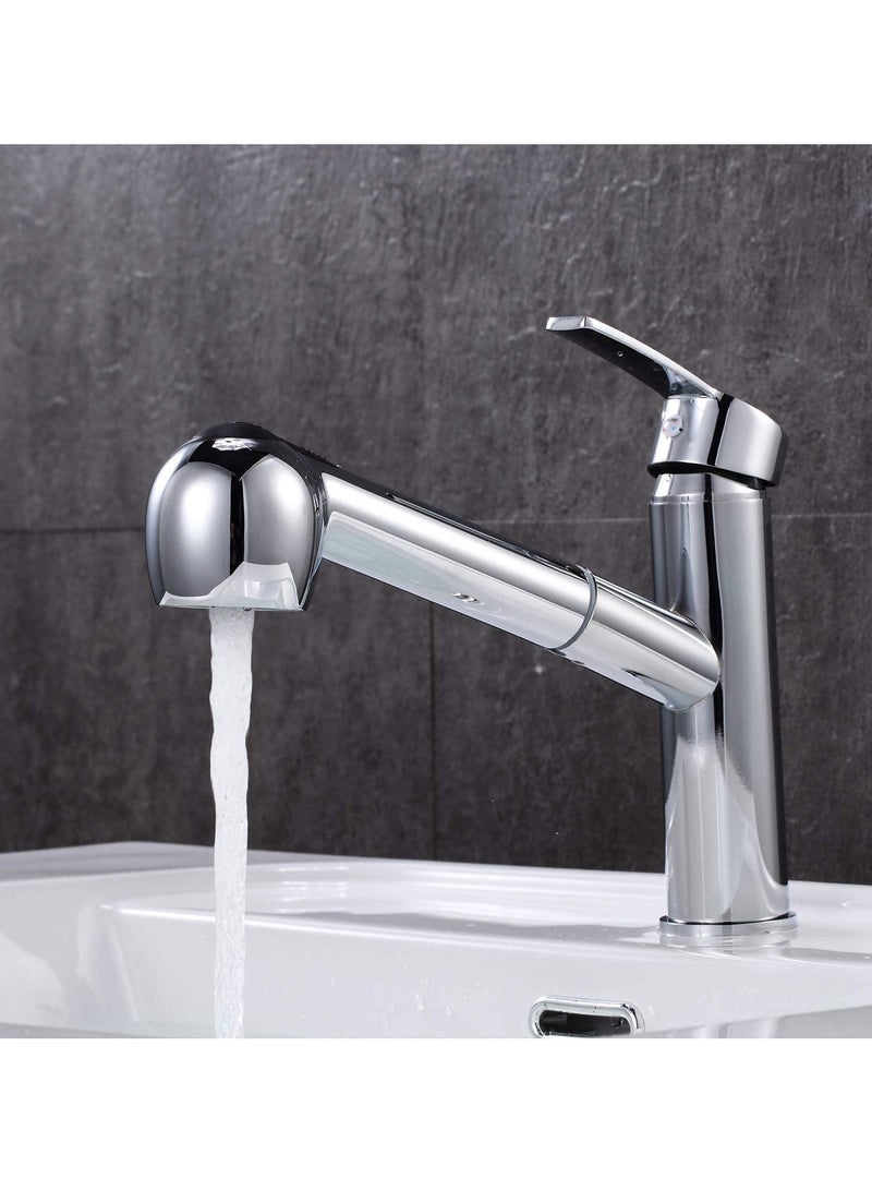 Excefore Kitchen Faucet, Bathroom Tap, 3-Functions Pull-Out Faucet  for Personal Hygiene, Very convenient, suitable for kitchen, bathroom, garden washbasin - Image 5