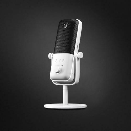 Elgato Wave:3 White - Premium Studio Quality USB Condenser Microphone for Streaming, Podcast, Gaming and Home Office, Free Mixer Software, Anti-Distortion, Plug ’n Play, for Mac, PC - Image 2