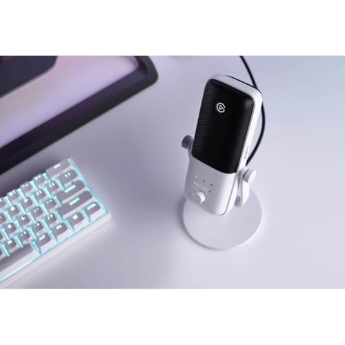 Elgato Wave:3 White - Premium Studio Quality USB Condenser Microphone for Streaming, Podcast, Gaming and Home Office, Free Mixer Software, Anti-Distortion, Plug ’n Play, for Mac, PC - Image 4