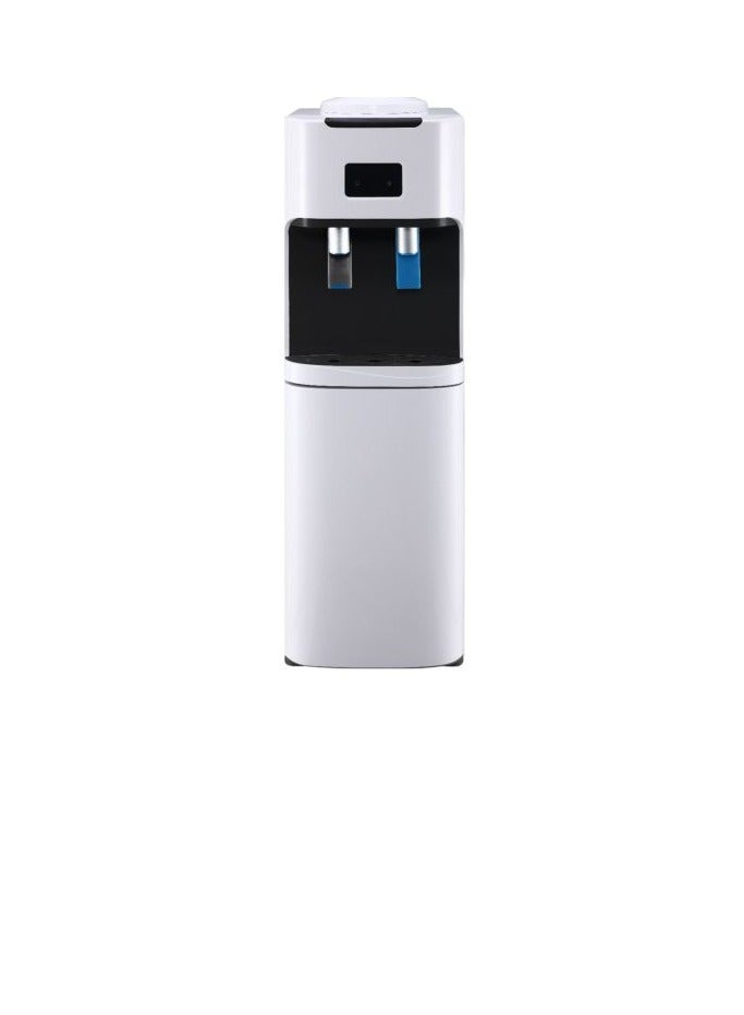 Fresh water cooler, 2 taps, cold and lukewarm, white/petrol color, modern design - Image 4