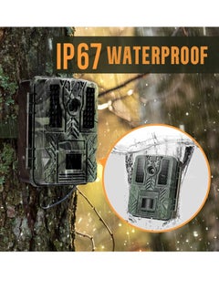 Generic 4K HD Outdoor Hunting Camera, Waterproof Infrared Sensing Portable Trail Camera, Night Vision Bluetooth Hunting Camcorder For Outdoor Sports Hunting, (1pc)  - Image 3