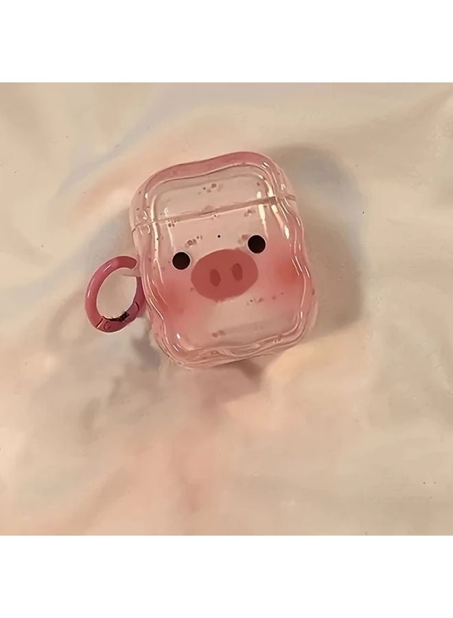 Transparent Cute Pig Face Soft Case for Apple Airpods Pro 2 Protective Cover - Image 5