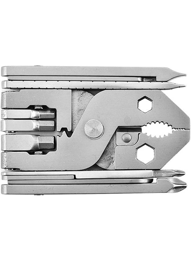 PROMASS promass 12 in 1 Stainless Steel Multitool Pliers, Foldable Compact Pliers Screwdriver, Portable and Convenient Universal Multi Tool, Survival Tools for Home Outdoor Camping Travel  - Image 1