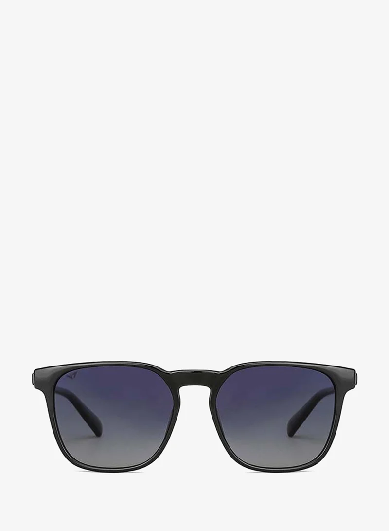Vincent Chase Vincent Chase By Lenskart | Mirage Full Rim Wayfarer Frame Polarized & UV Protected Sunglasses VC S13981 - 57mm - Black