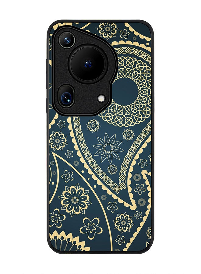 Stylizedd Rugged Black edge case for Huawei Pura 70 Ultra, Slim fit Soft Case Flexible Rubber Edges Anti Drop TPU Gel Thin Cover -  Indian Nights - Image 1