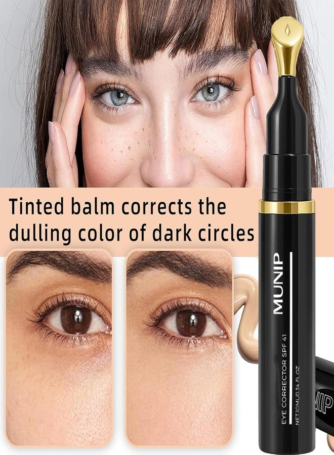 MUNIP Eye Corrector,Under Eye Color Corrector for Dark Circles,Eye Corrector Spf 41,Anti-Aging Moisturizing Eye Cream for Hydrating Care (1) - Image 2
