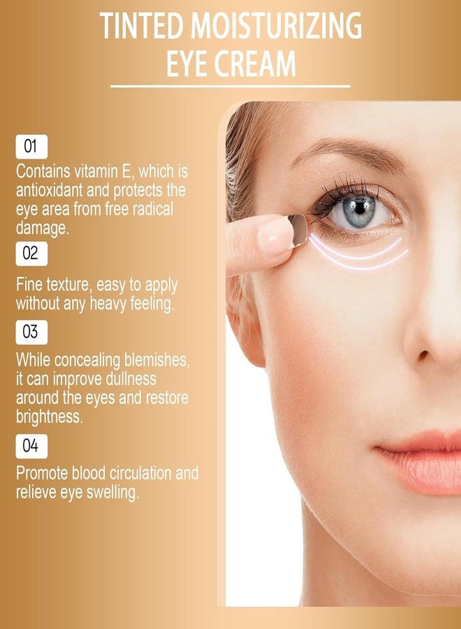 MUNIP Eye Corrector,Under Eye Color Corrector for Dark Circles,Eye Corrector Spf 41,Anti-Aging Moisturizing Eye Cream for Hydrating Care (1) - Image 4