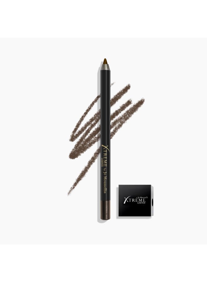 Xtreme Lashes GlideLiner Long Lasting Eye Pencil with Sharpener Truffle 004 Oz Waterproof Makeup Gel Formula Blendable Smudge Fade Sweat Proof - Image 2