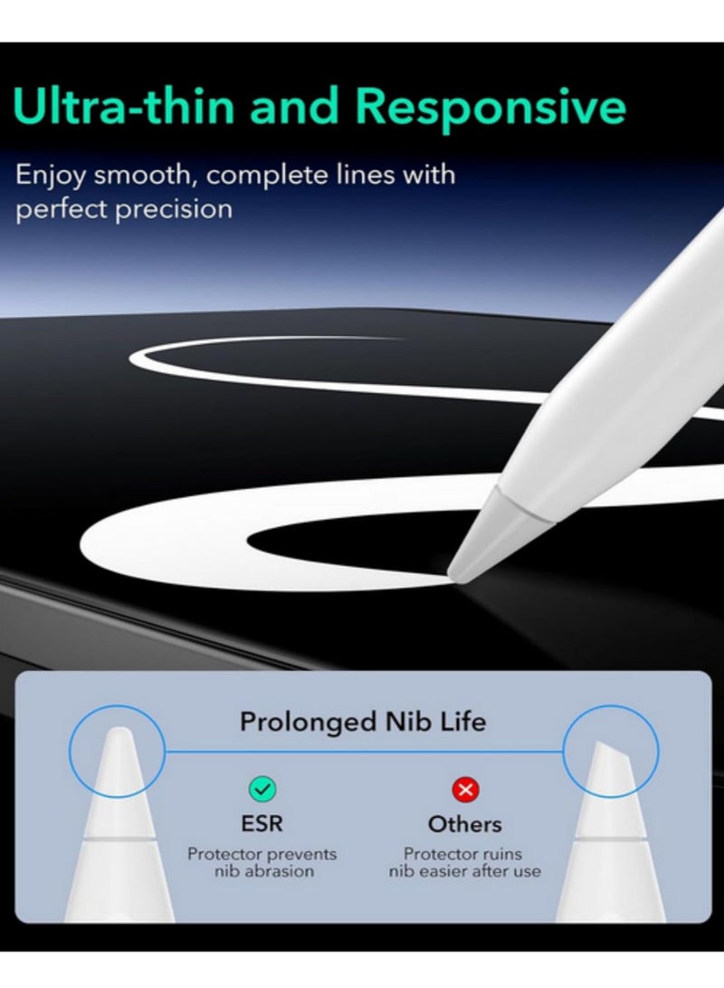 1PCS Magnetic Screen Protector for iPad Air Pro 13Inch 2024 Model Paper Like Feel Detachable Reusable Matte Finish for Writing and Drawing Smooth as Paper - Image 4