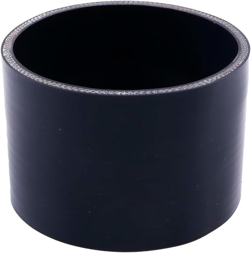 OHOB-COOL 4 Inch Silicone Coupler Straight Hose - 4-Ply Reinforced Turbo/Intercooler/Intake Piping (Black) - Image 5