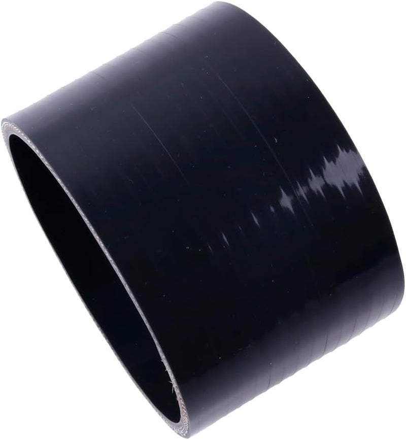 OHOB-COOL 4 Inch Silicone Coupler Straight Hose - 4-Ply Reinforced Turbo/Intercooler/Intake Piping (Black) - Image 2