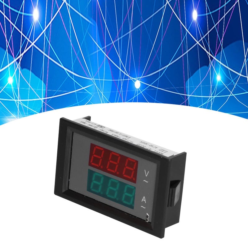 عداد الفولتميتر الرقمي لمراقبة بطارية الدراجة النارية بشاشة عرض LCD - Image 5