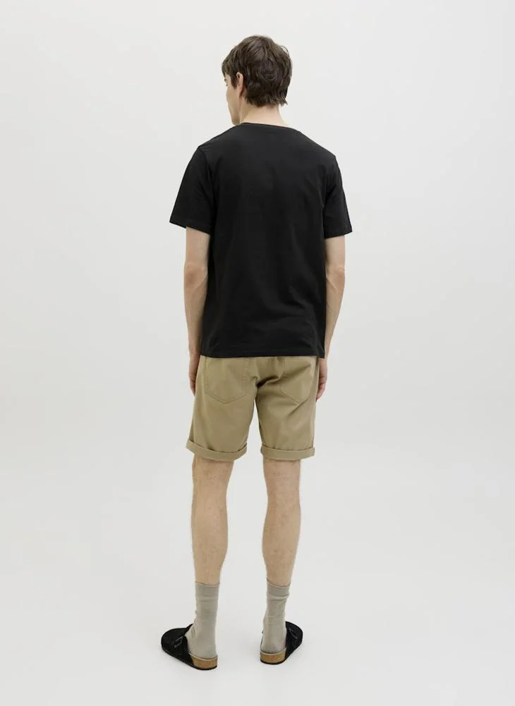 ج ج ريبل Graphic Short Sleeve Crew Neck T-Shirt