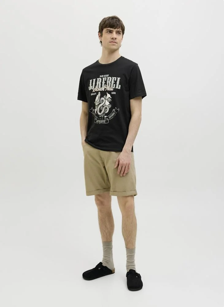 JJ Rebel Graphic Short Sleeve Crew Neck T-Shirt