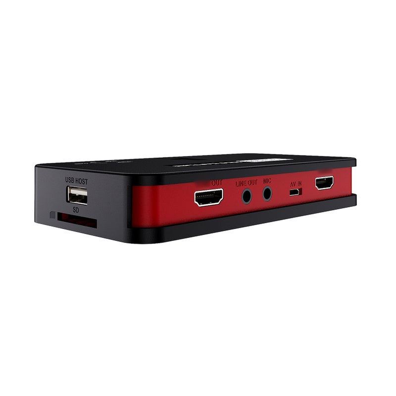 HDMI Capture Card: Black 1080P60 High-Clear Video Recording - Multiple Input Interfaces Voice And Video Mixing Video Capture Card for Live Streaming, Gaming Content Creation And Computer Connection - Image 1