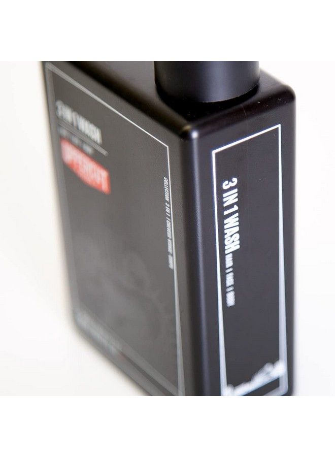 Uppercut Deluxe غسول 3 في 1 للاستخدام على شعر الوجه والجسم، غسول لطيف مناسب لجميع أنواع الشعر، 8 أونصة سائلة. أوز. / 240 مل - Image 3