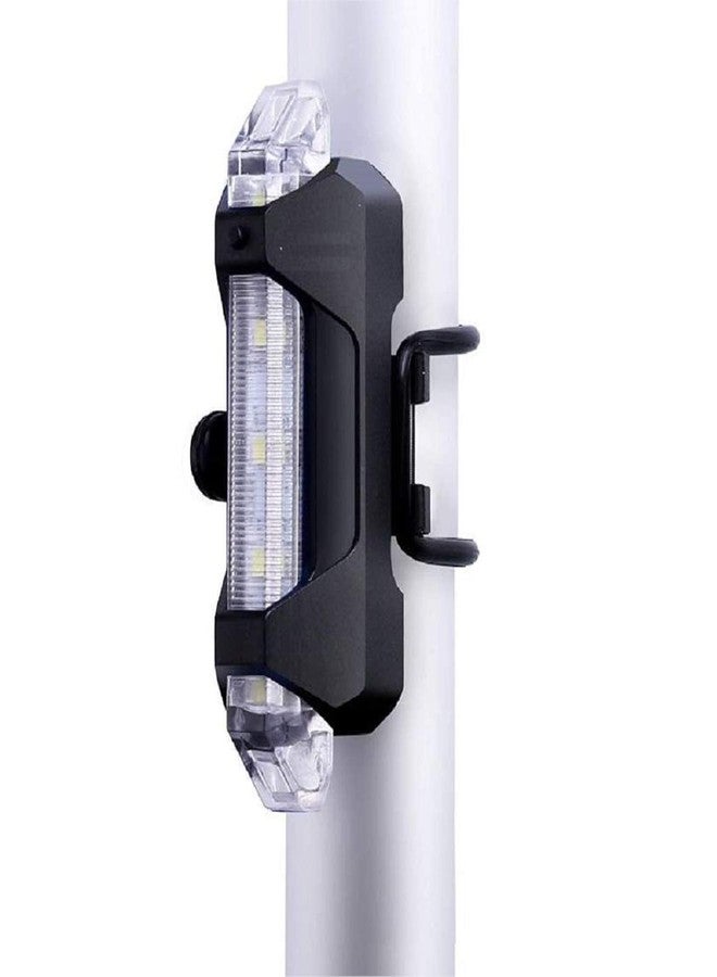 شتراوس مصباح خلفي LED قابل لإعادة الشحن عبر منفذ USB للدراجات من ستراوس | مصباح خلفي مقاوم للماء للدراجة مع 5 أوضاع إضاءة | مصباح أمان فائق السطوع للدراجات | مثالي للدراجات الهوائية، والدراجات الجبلية، ودراجات التنقل اليومي (أبيض) - Image 1