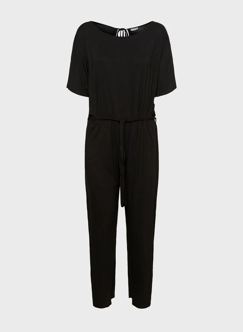 NOISY MAY Tie Waist Jumpsuit