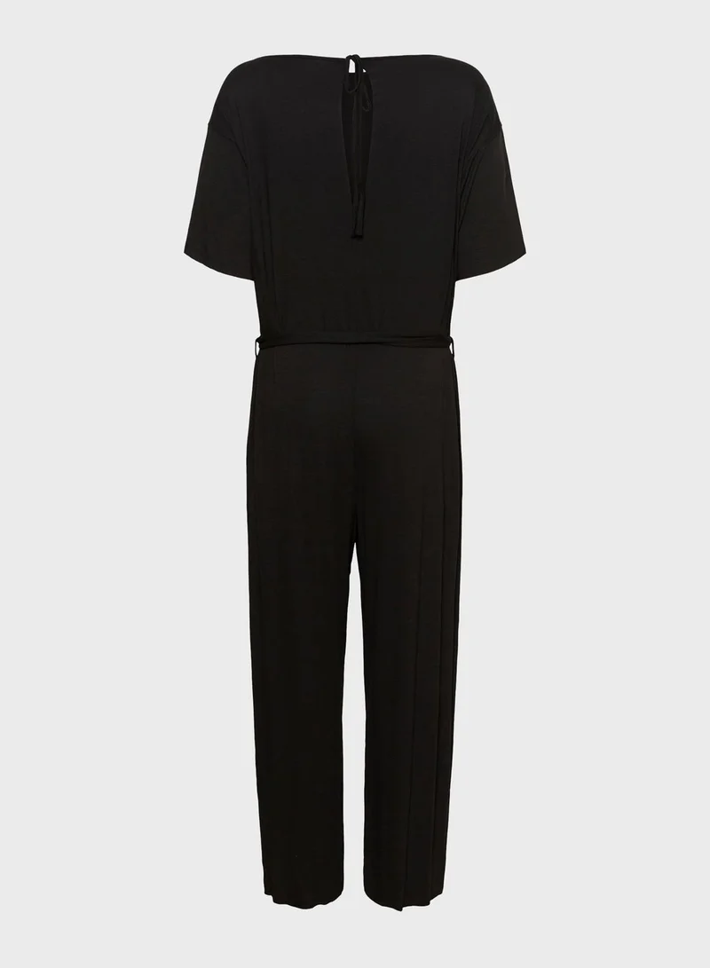 NOISY MAY Tie Waist Jumpsuit