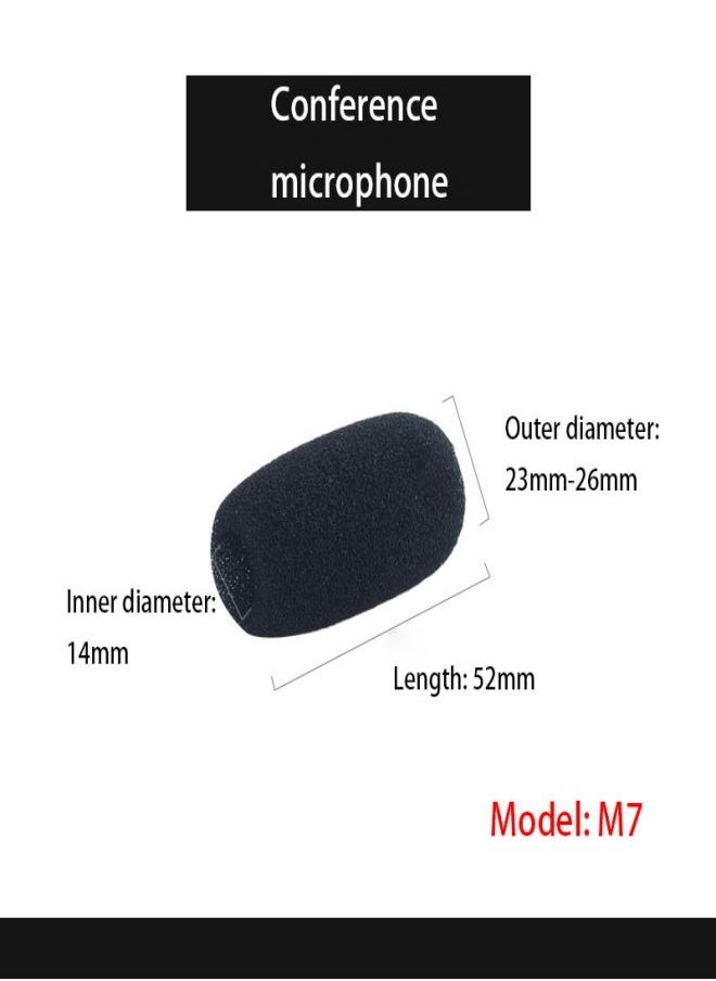 Ocean 5 pieces M7 conference microphone microphone windproof foam cover (52mm)  - Image 1