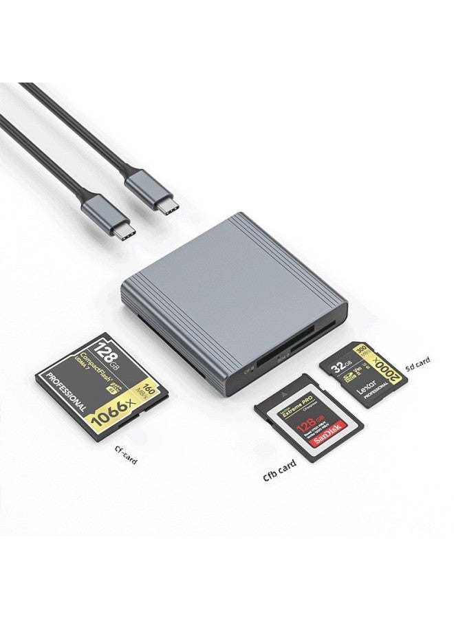 CFexpress Typec-A Card Reader USB3.1 High Speed 10Gbps Mobile Phone Notebook Dual Use Reading CFE Card-Color:B Card SD4.0 Card CF Card  - Image 1