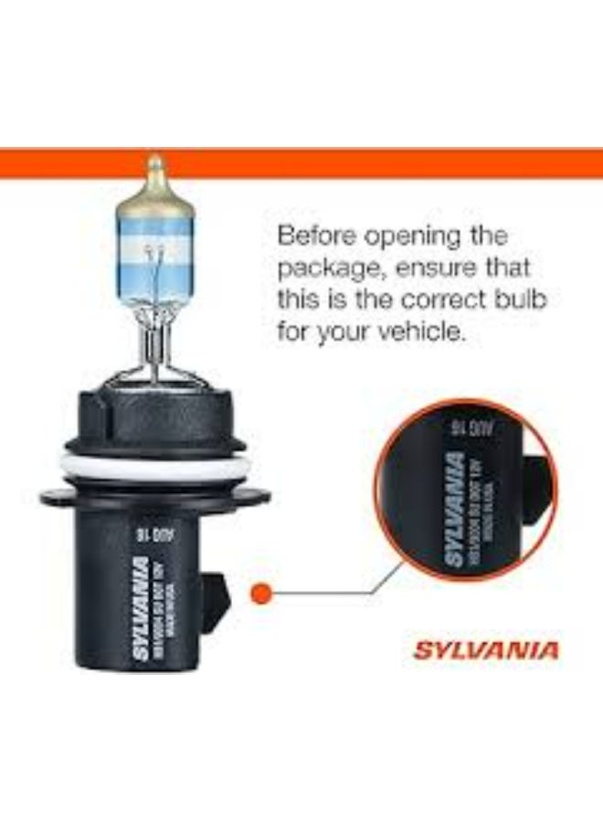 SYLVANIA - 9004 SilverStar Ultra - High Performance Halogen Headlight Bulb, High Beam, Low Beam and Fog Replacement Bulb, Brightest Downroad with Whiter Light, Tri-Band Technology (Contains 2 Bulbs) (9004SU.BP2) - Image 4