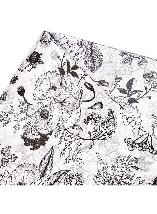 WRAPAHOLIC WRAPAHOLIC Wrapping Tissue Paper - 60 Sheets 14 x 20 Inch Vintage Floral Tissue Paper Bulk for Gift Wrapping, Arts & Crafts, Packing and Decorations - Image 2