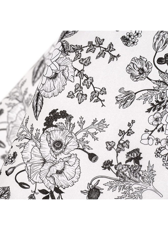 WRAPAHOLIC WRAPAHOLIC Wrapping Tissue Paper - 60 Sheets 14 x 20 Inch Vintage Floral Tissue Paper Bulk for Gift Wrapping, Arts & Crafts, Packing and Decorations - Image 1