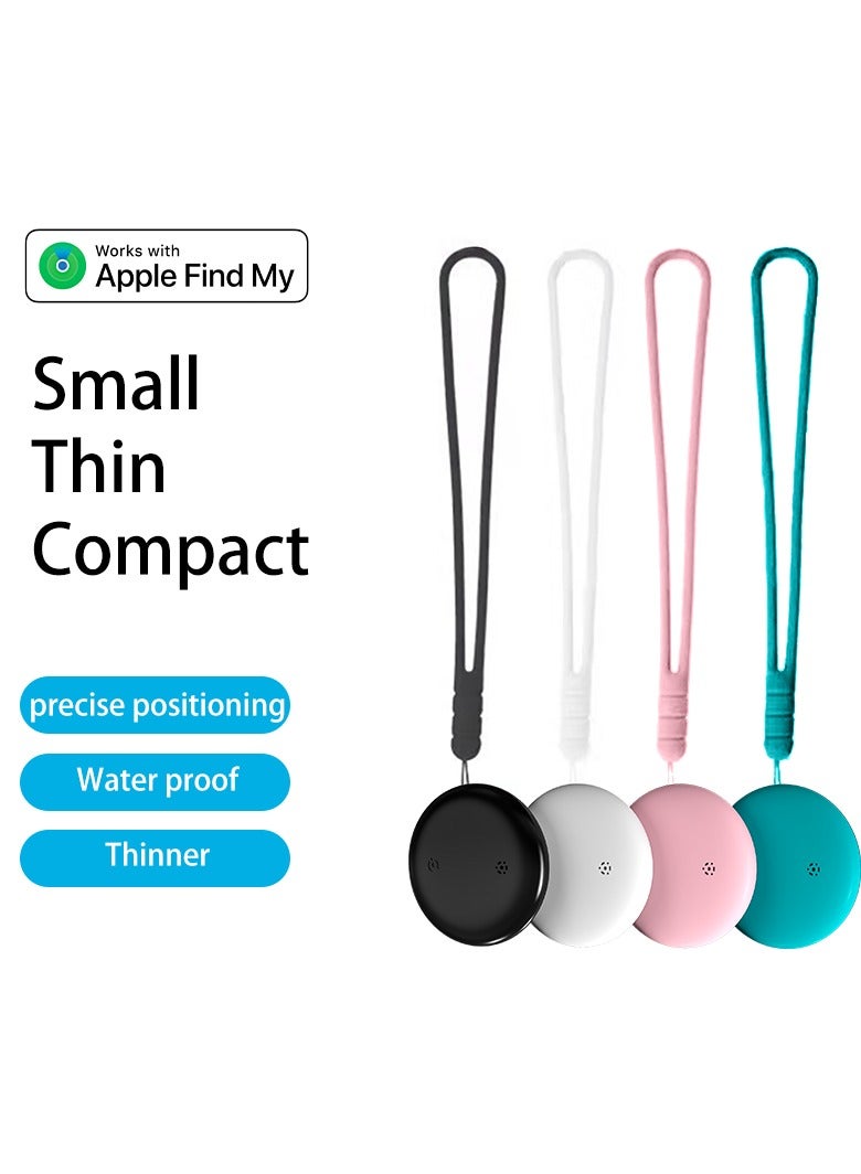 Golau XQOOPS Smart Tracker Item Finder for Apple Find My (iOS Only), Super MINI Size Key Finder Item Locator for Luggage,Wallet,Bicycle and More, IPX6 Waterproof Works Like Apple Airtag(White-1 Pack) - Image 5