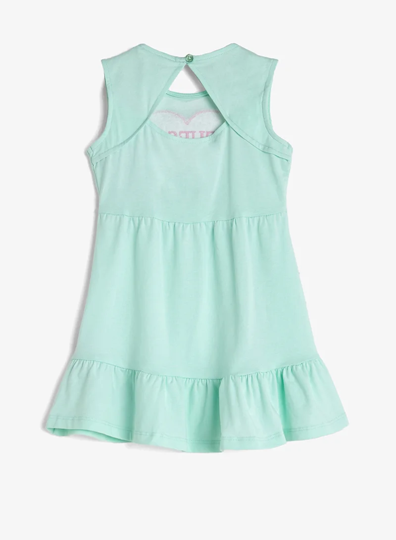 GUESS Kids Graphic Sleeveless Mini Dress