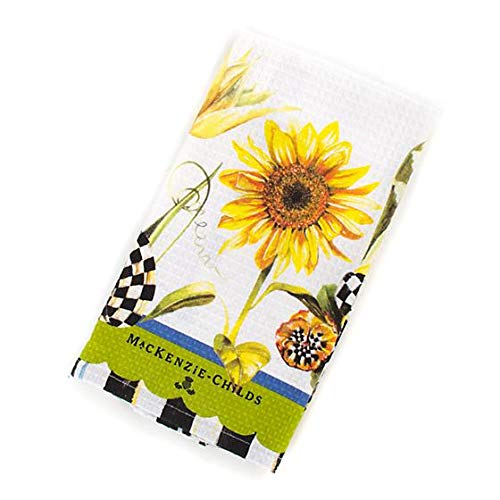 mackenzie childs MACKENZIECHILDS Courtly Check Sunflower Dish Towel