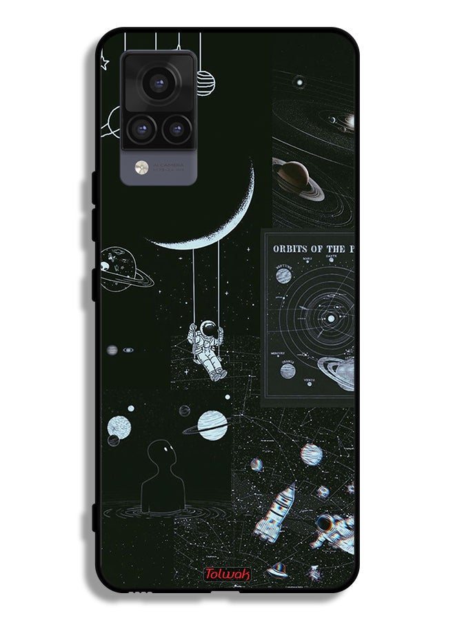 Tolwak Vivo V21 Protective Case Cover Orbits Of The Planets - Image 2