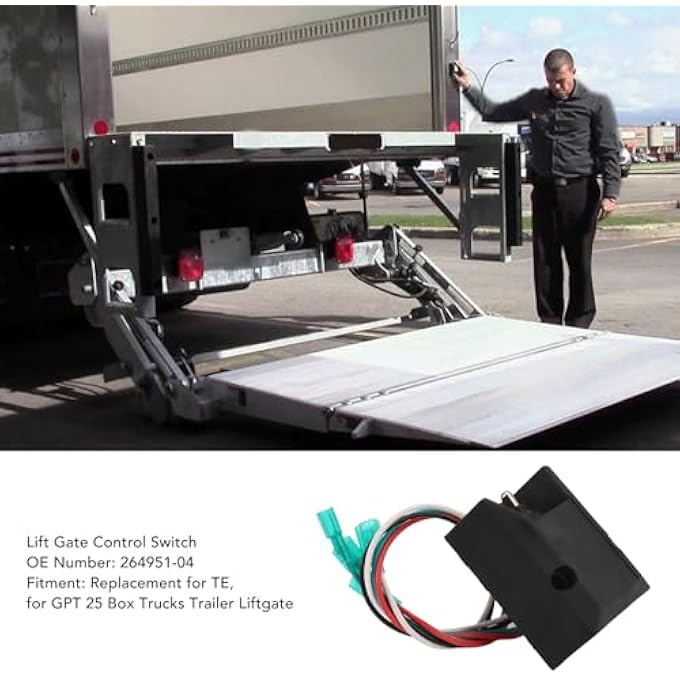 Dpofirs Truck For Te Gpt 25 Box Trucks Trailer LiftgateLiftgate Switch 26495104 4 Wire Rugged Construction Gate Control Switch Replacement - Image 3