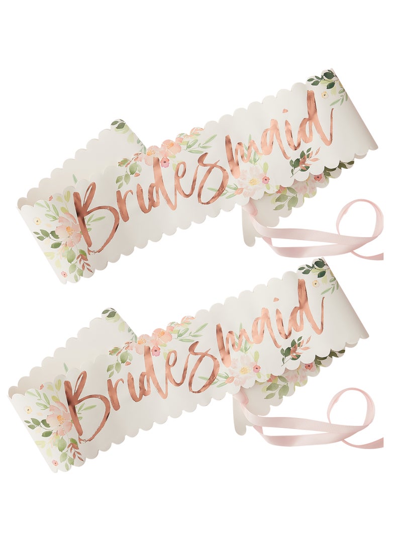 جينجر راي أوشاح وصيفة العروس 2 قطعة - Image 3