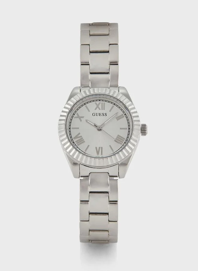 GUESS Mini Luna Steel Strap Analog Watch