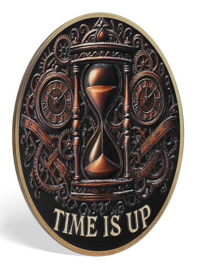 Imasoner Memento Mori Stoic Skull Coin - Memento Vivere Challenge Coin with Snake Tomb & Hourglass - Sic Transit Gloria Mundi - Time is Up EDC Gothic Token - Image 5