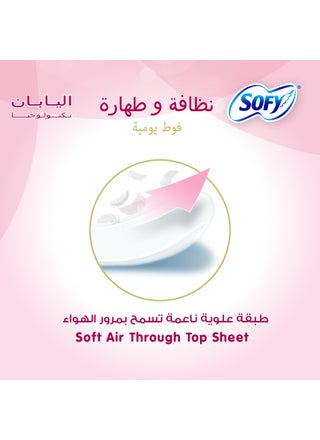 فوط يومية كلين آند بيور، 175 ملم، كبيرة، معطرة - view 4