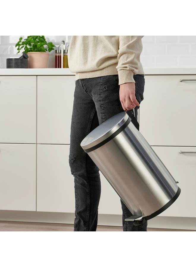 Zaboon Pedal Bin, Stainless Steel, 12 L - Image 3