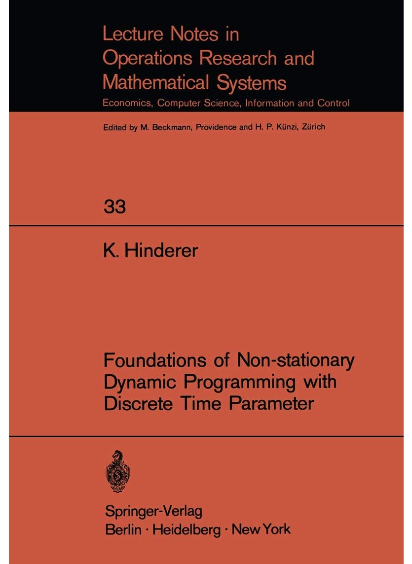 Foundations of Non-stationary Dynamic Programming with Discrete Time Parameter 