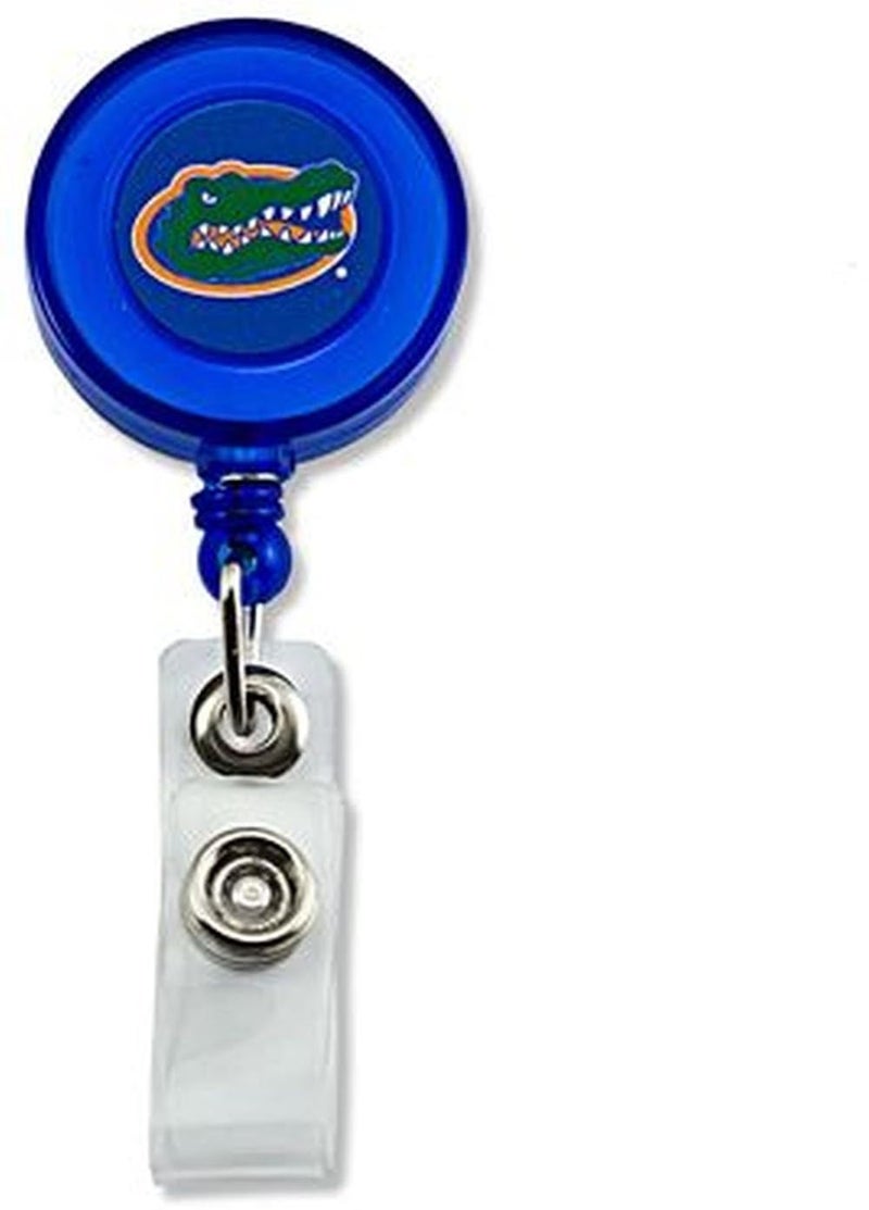 aminco NCAA Florida Gators Badge Reel,Blue - Image 1