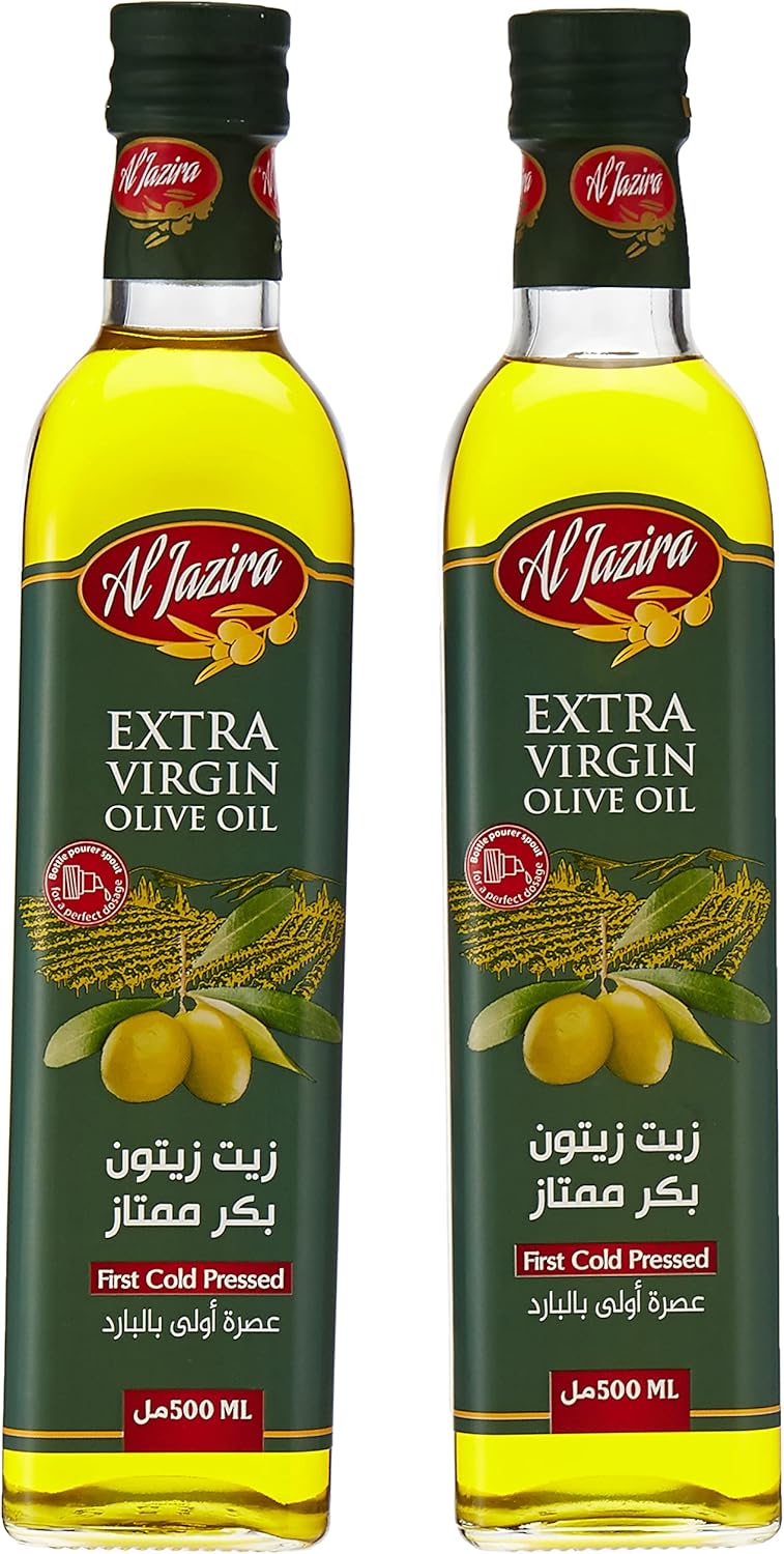 Al Jazira Extra Virgin Olive Oil 2 x 500ml - Image 1