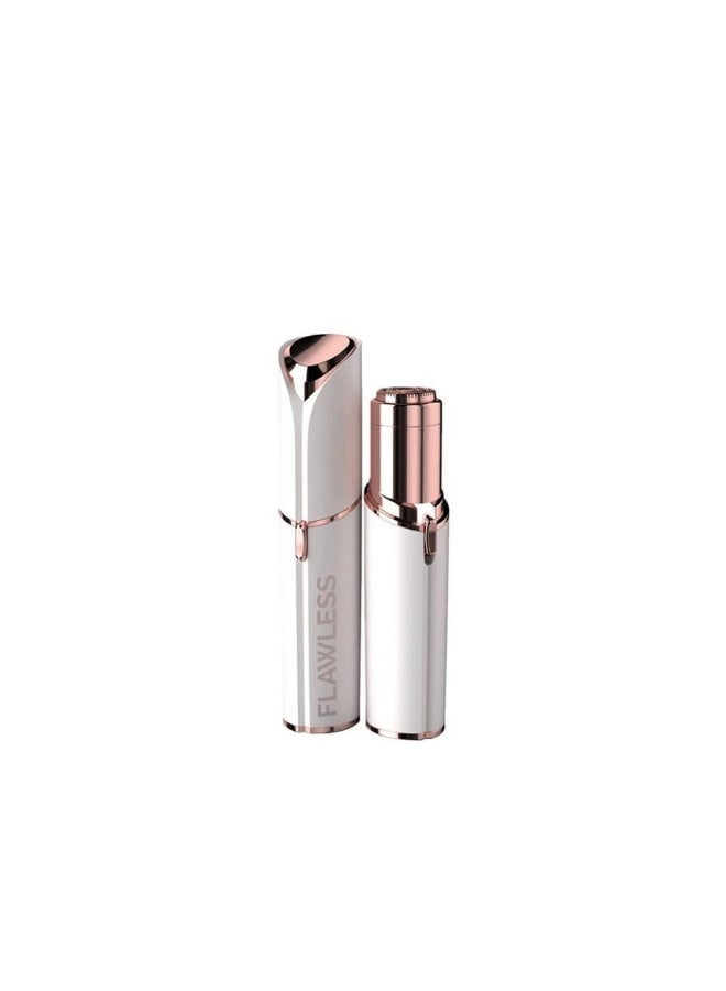 Flawless Facial Hair Remover, Removes Hair Instantly & Pain Free, Built In Light, Double Ring Plated With 18k Gold, - Image 3