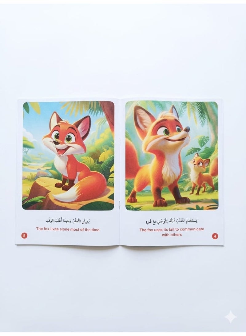 10 Animals Picture & Fact Kids Storybooks Set - Illustrated Animal Kingdom Educational Series - Image 3