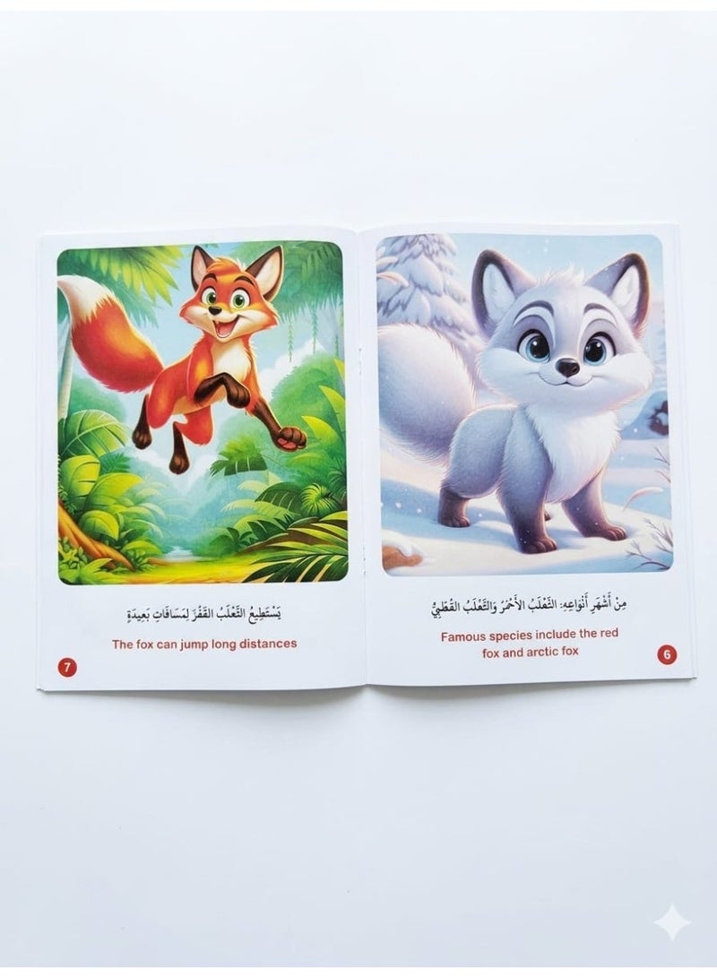 10 Animals Picture & Fact Kids Storybooks Set - Illustrated Animal Kingdom Educational Series - Image 5