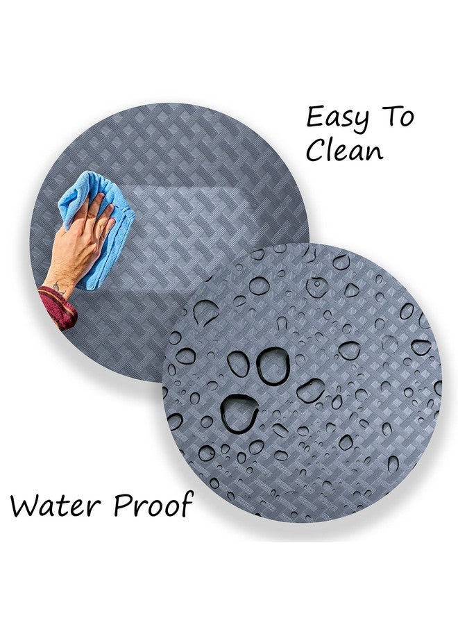 ElastPro EVA Food Grade Washable Anti Slip Mat/Sheet for Fridge, Shelf Liner, Table, Kitchen Drawer mat (Grey Crossed Stripe, 5 Meter) - Image 5