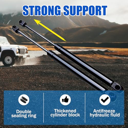 ZINSUXT Rear Hatch Struts Tailgate Lift Supports Trunk Liftgate Struts Gas Spring for Nissan Armada 2005-2015，Infiniti QX56 2004-2010 - Image 2